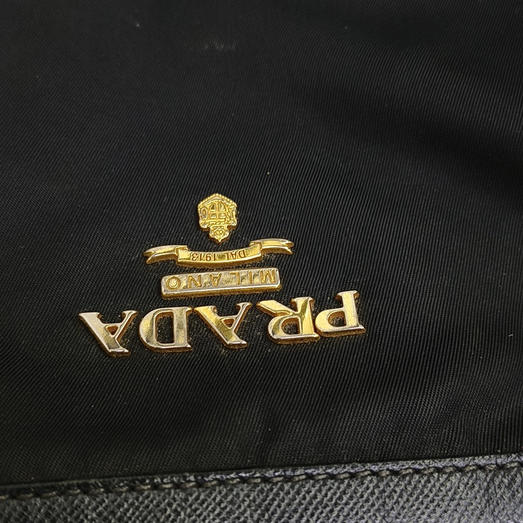 Nylon Tote Bag Black