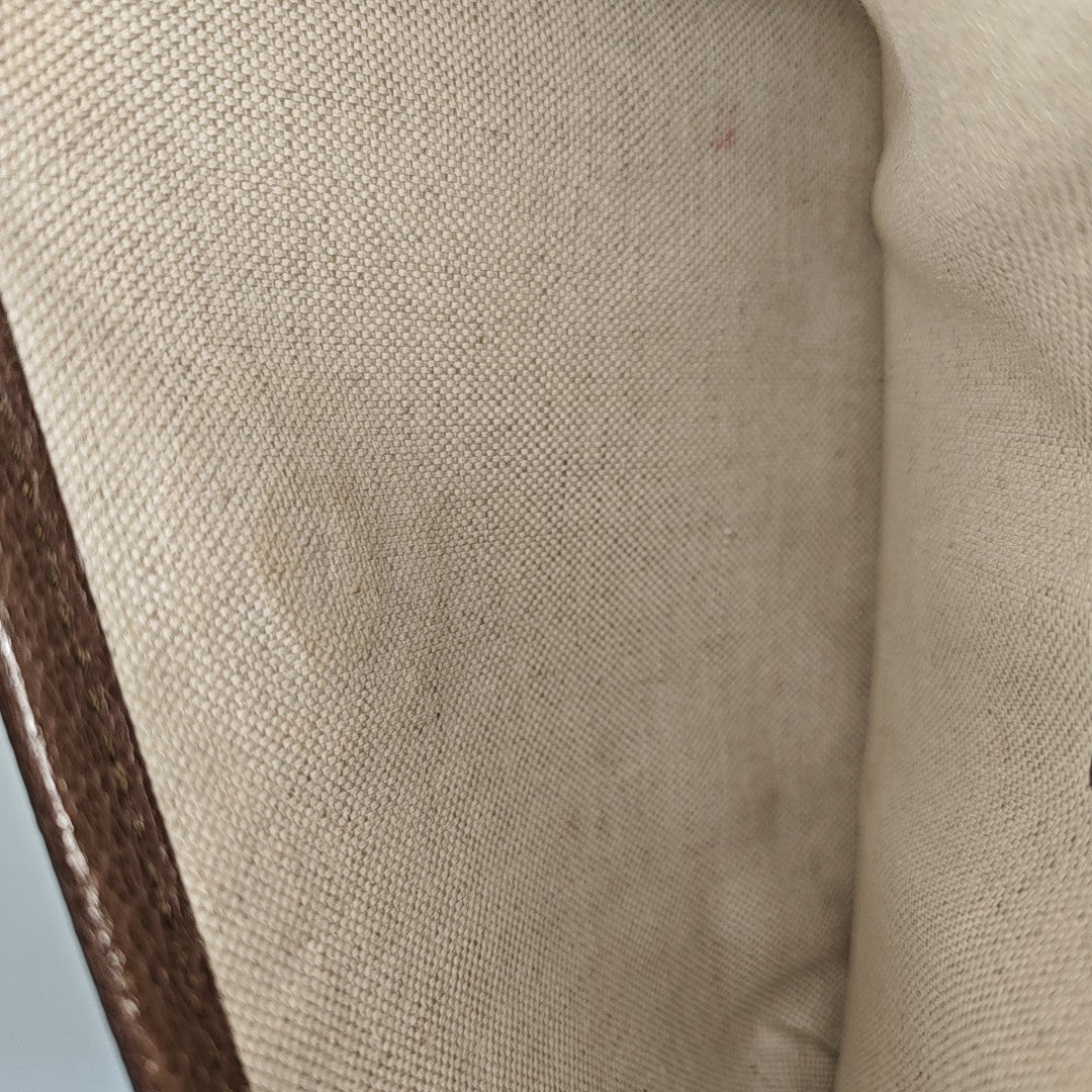 Neo Vintage Monogram Coated Canvas Beige