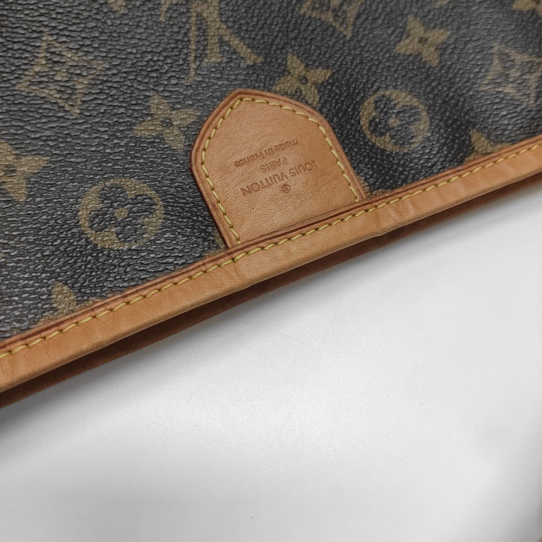 DELIGHTFUL Monogram Coated Canvas Brown