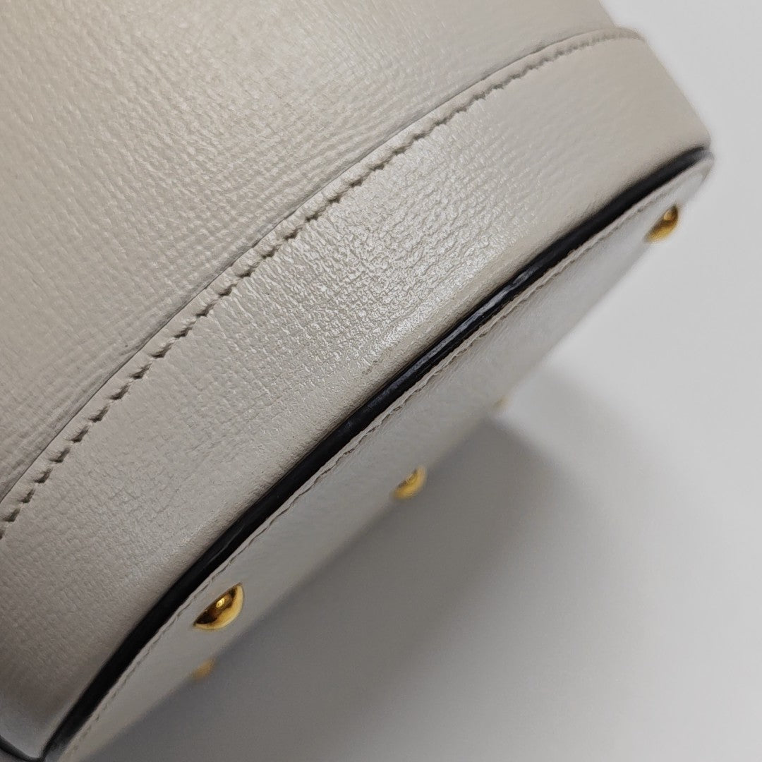Horsebit 1955 Small Calfskin White