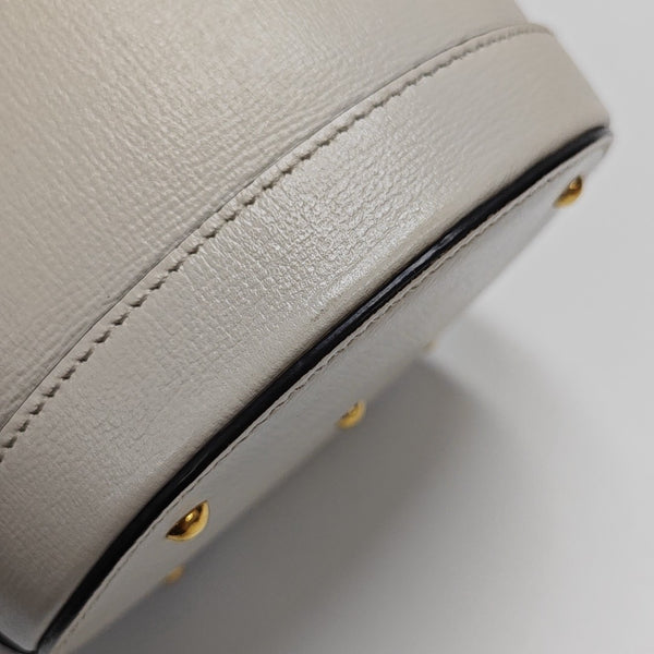Horsebit 1955 Small Calfskin White