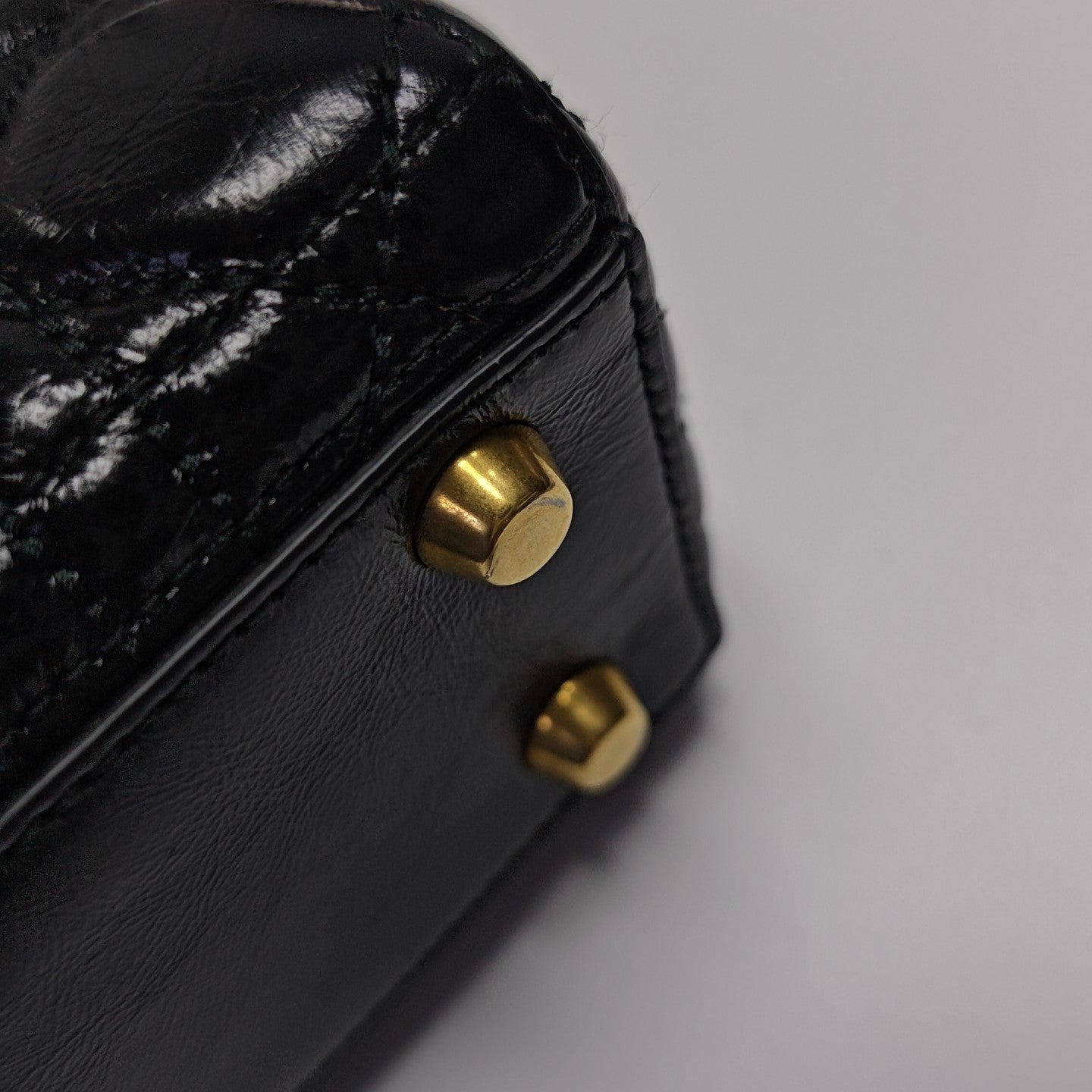 Lady Dior Small Cannage Lambskin Black