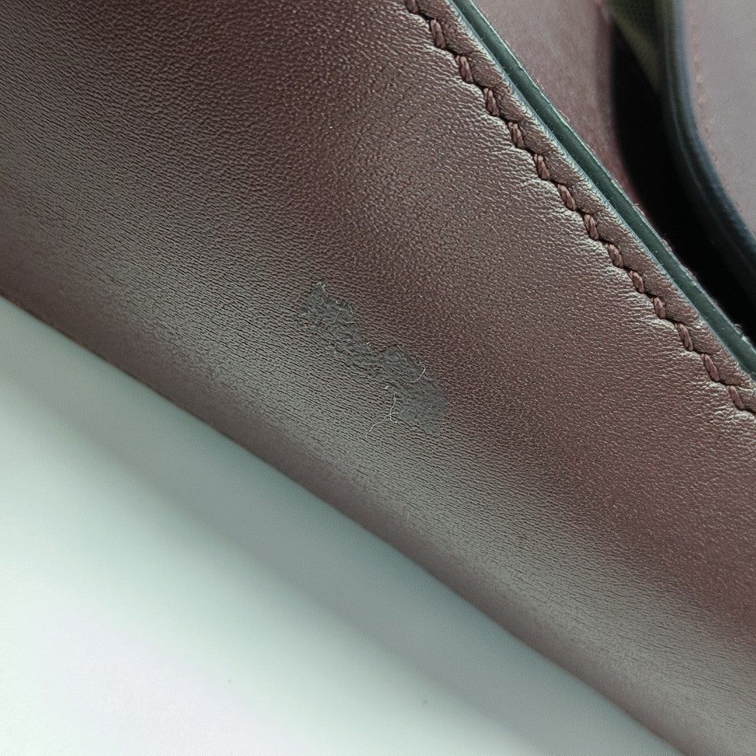 Calfskin Crossbody Bag Red