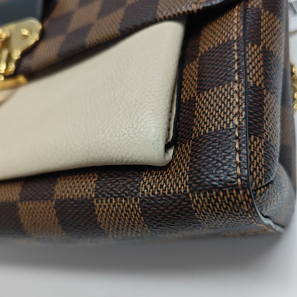 VAVIN PM Damier Ebene Coated Canvas Brown