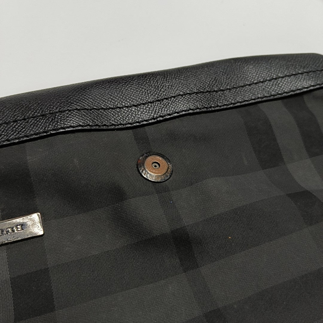 Fabric Crossbody Bag Black