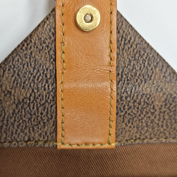 ENVELOPE Monogram Coated Canvas Brown