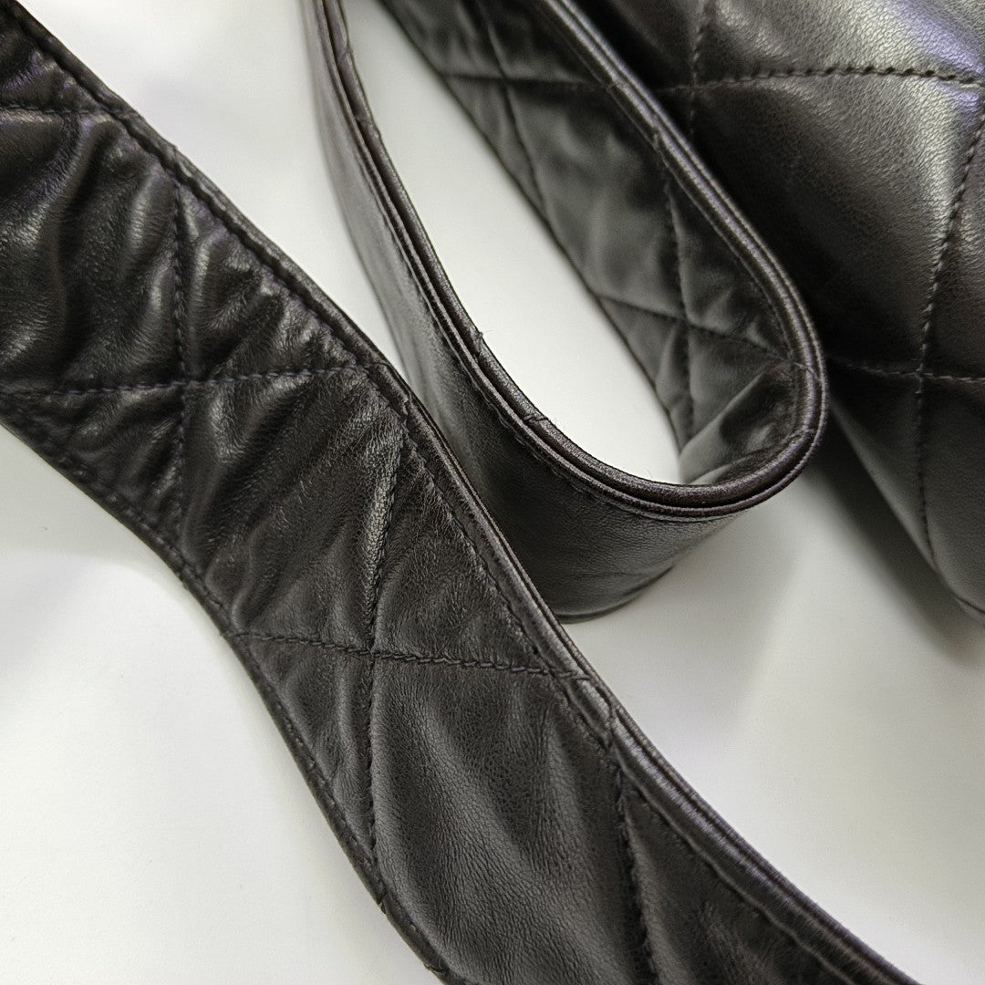 Quilted Lambskin Black