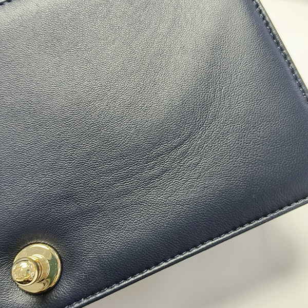 BOY CHANEL Medium Quilted Calfskin Blue