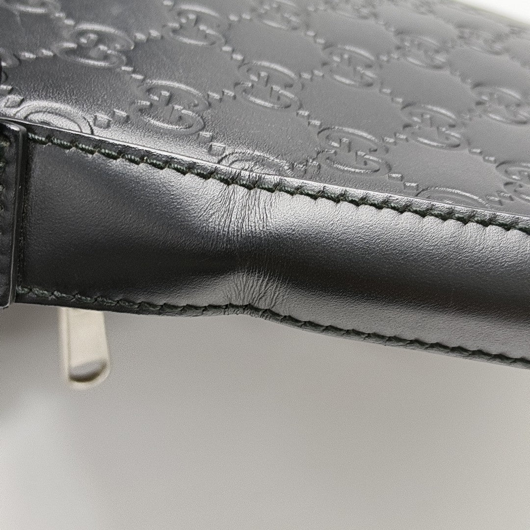 Signature Monogram Calfskin Black