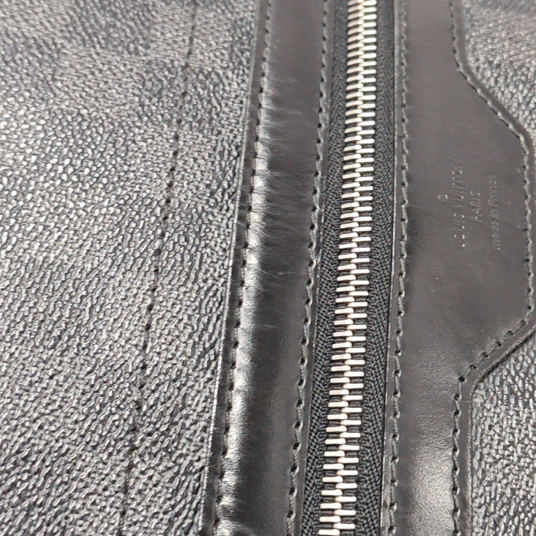 DANIEL Damier Graphite Coated Canvas Gray