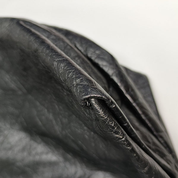 Calfskin Shoulder Bag Black