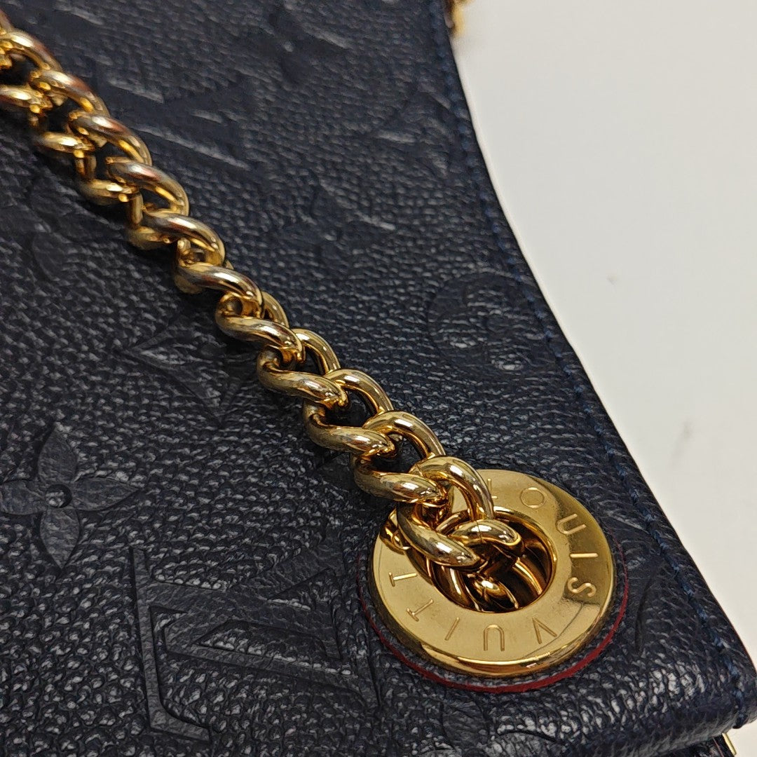 SURENE BB Monogram Calfskin Blue