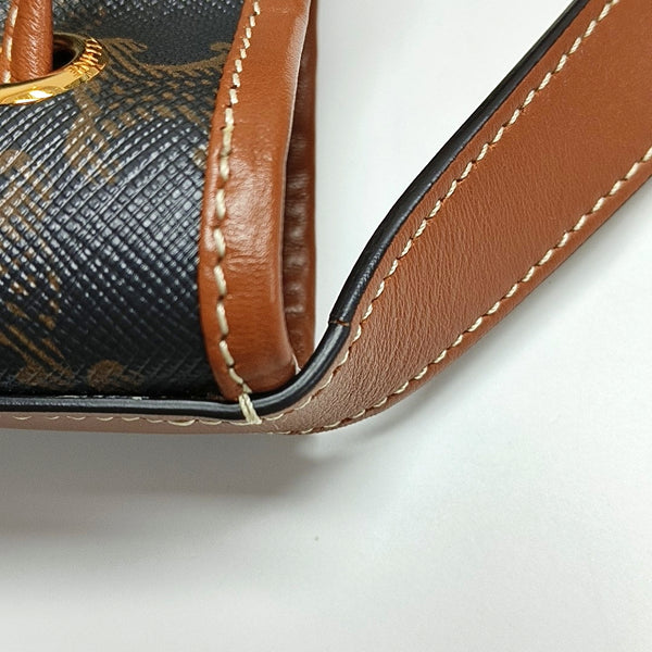 TRIOMPHE CANVAS Small Coated Canvas Brown