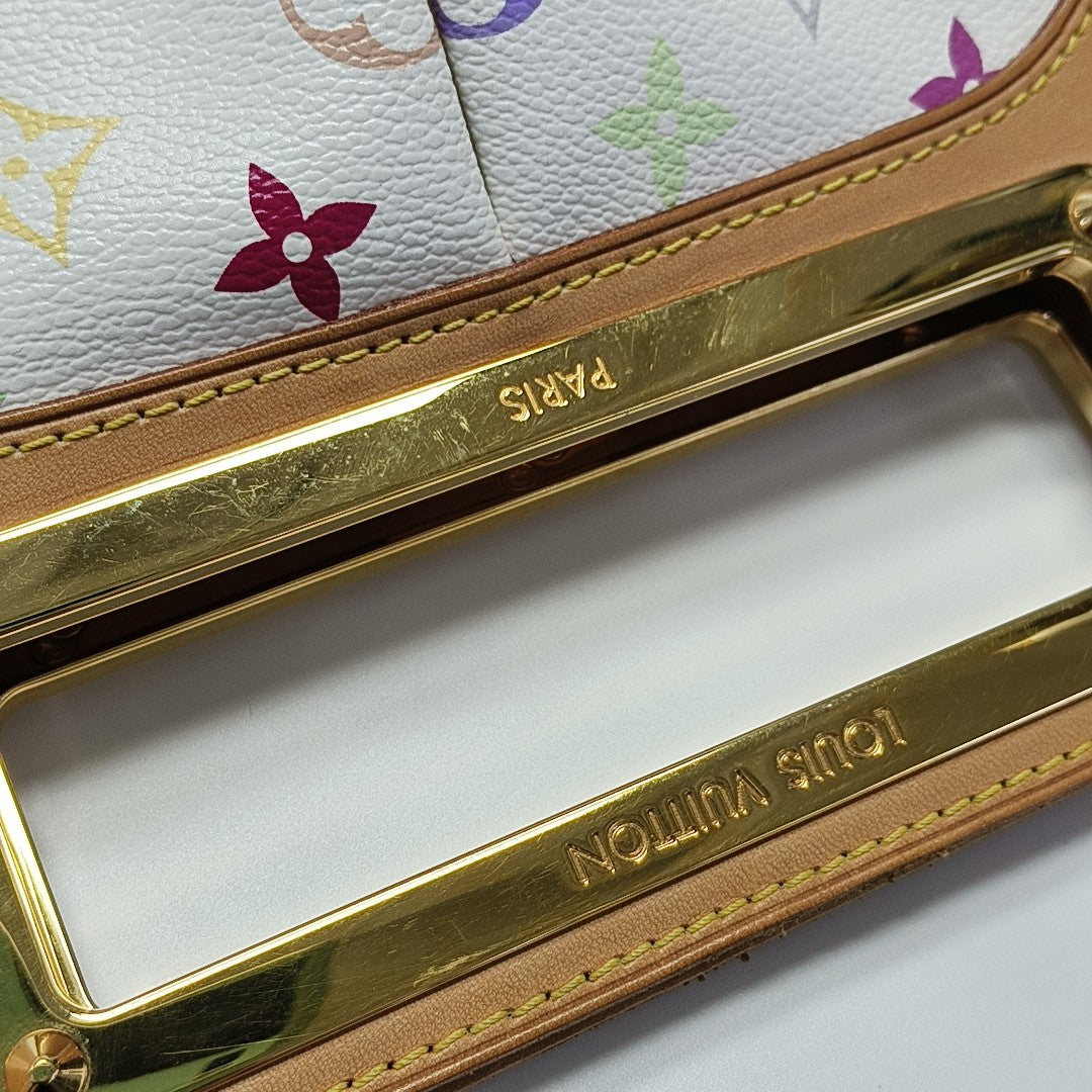 LV × TM JUDY MM Monogram Coated Canvas White
