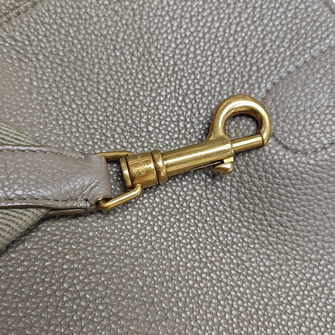 SANGLE Small Calfskin Gray