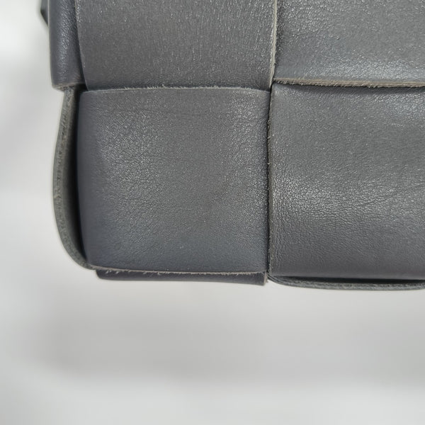 Brick Cassette Calfskin Gray