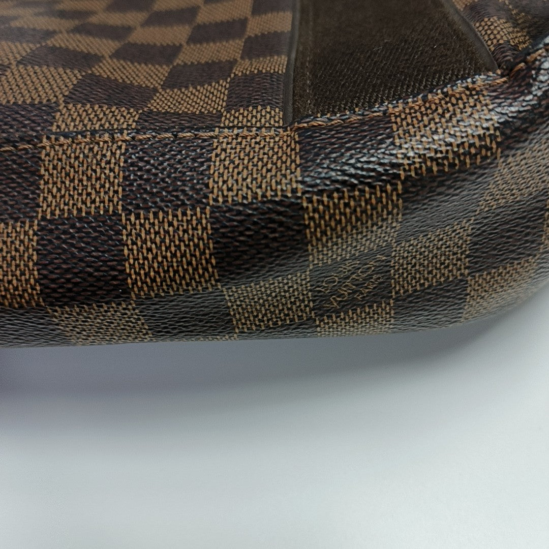VINTAGE BEAUBOURG Damier Ebene Coated Canvas Brown