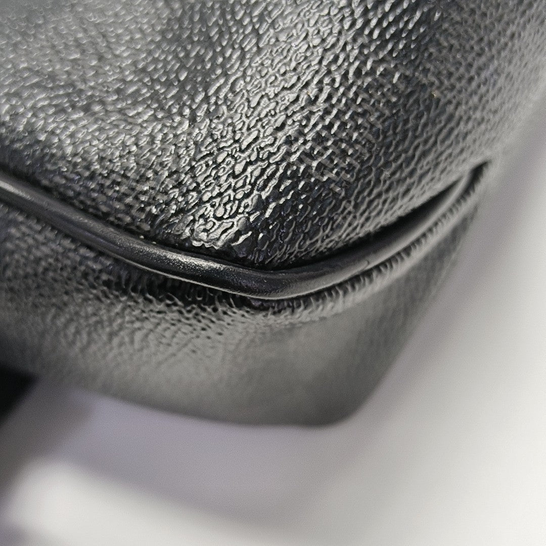DISTRICT MM Damier Graphite Coated Canvas Gray