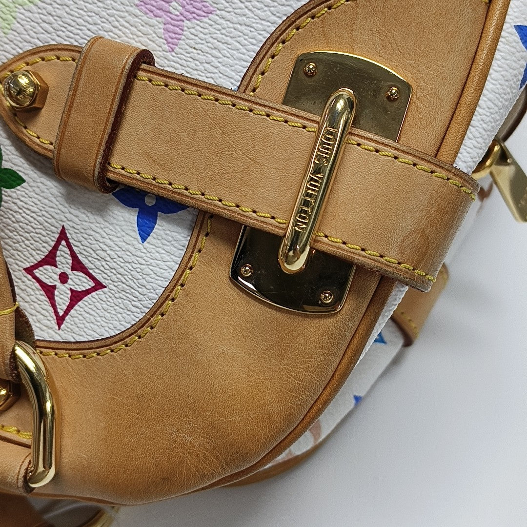 LV × TM CLAUDIA Monogram Coated Canvas White