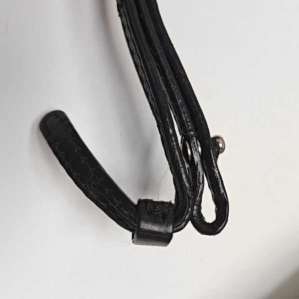 Navy Mini Canvas White