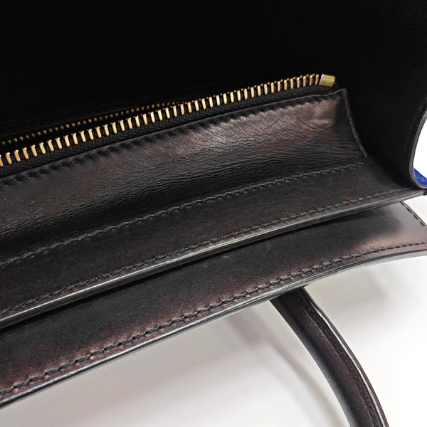 Authenticated pre-owned  LUGGAGE Micro Calfskin Multicolor - Tote Bag at Looply