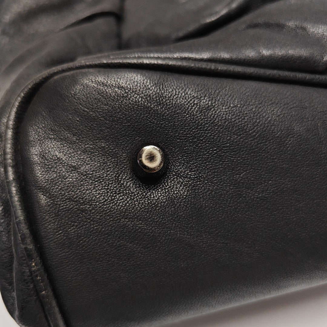 Calfskin Tote Bag Black