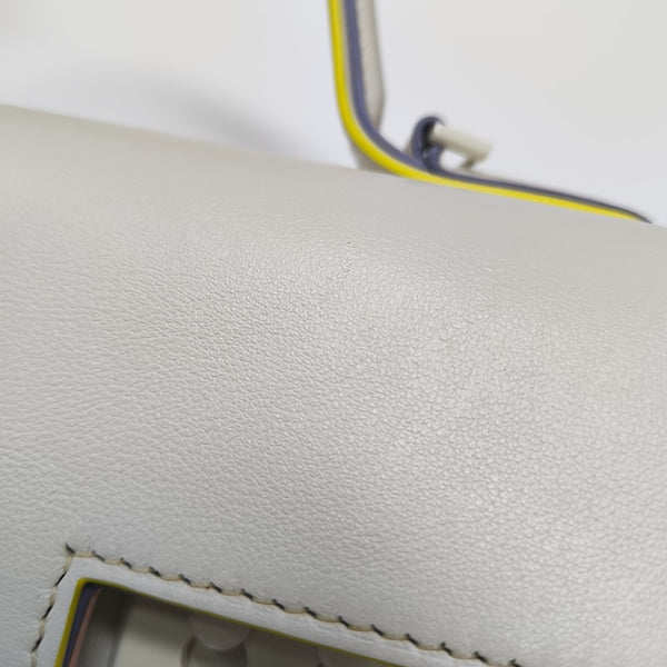 Tempête Medium Calfskin White