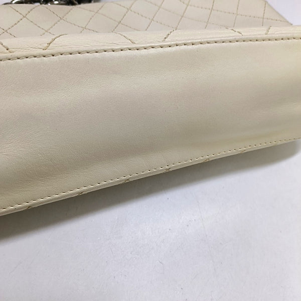 Quilted Lambskin White