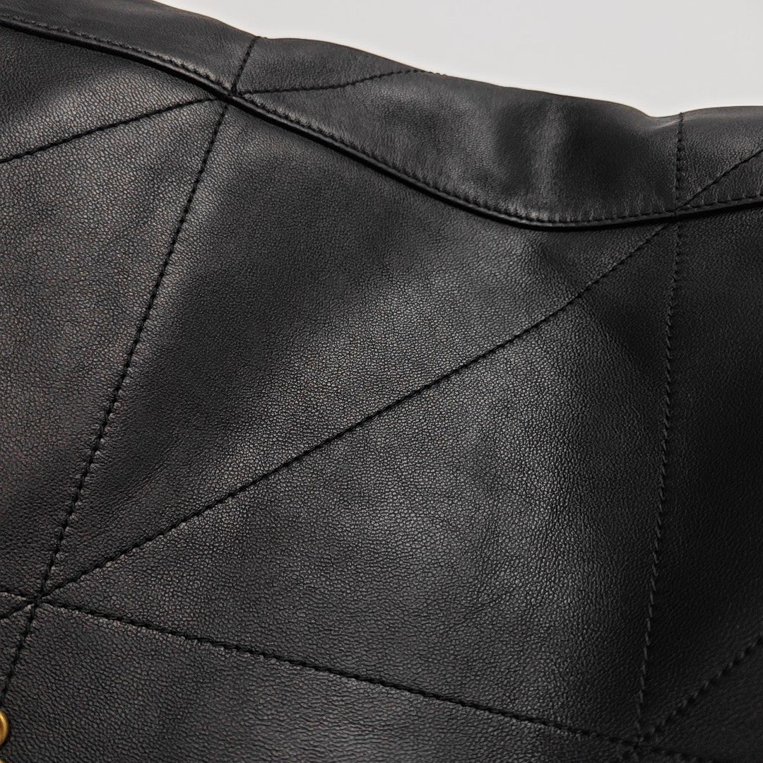 JAMIE POCHON Lambskin Black