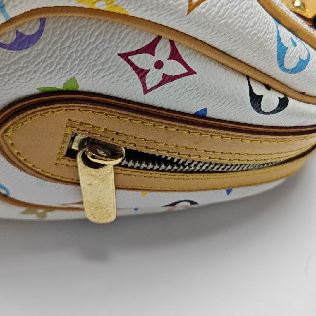 LV × TM PRISCILLA Monogram Coated Canvas White
