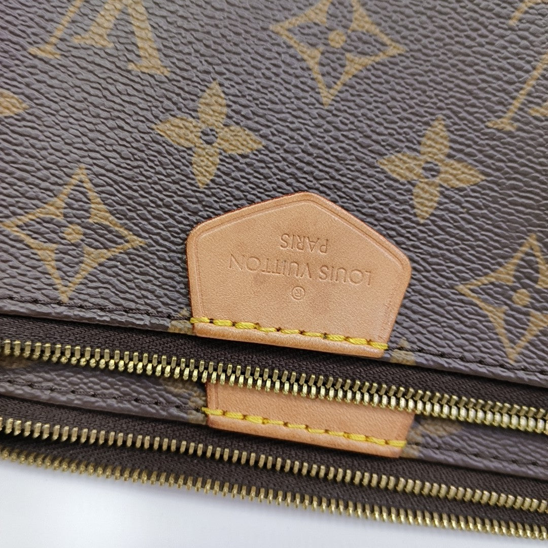 MULTI Monogram Coated Canvas Brown