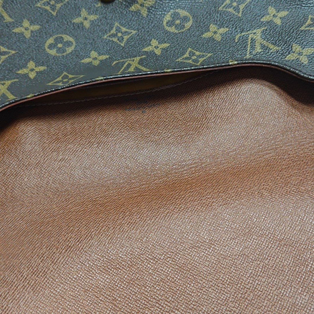 MUSETTE TANGO Monogram Coated Canvas Brown