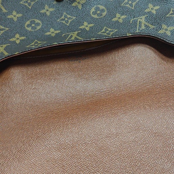MUSETTE TANGO Monogram Coated Canvas Brown