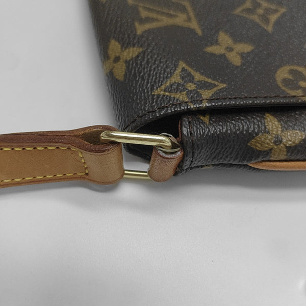 MUSETTE TANGO PM Monogram Coated Canvas Brown