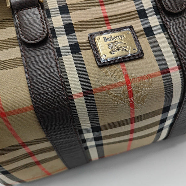 Canvas Top Handle Bag Beige