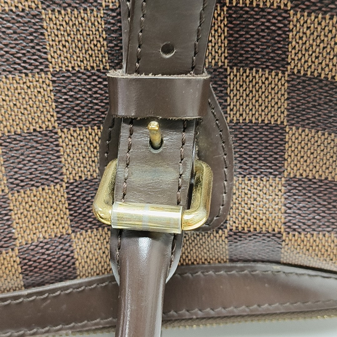 BERKELEY Damier Ebene Coated Canvas Brown
