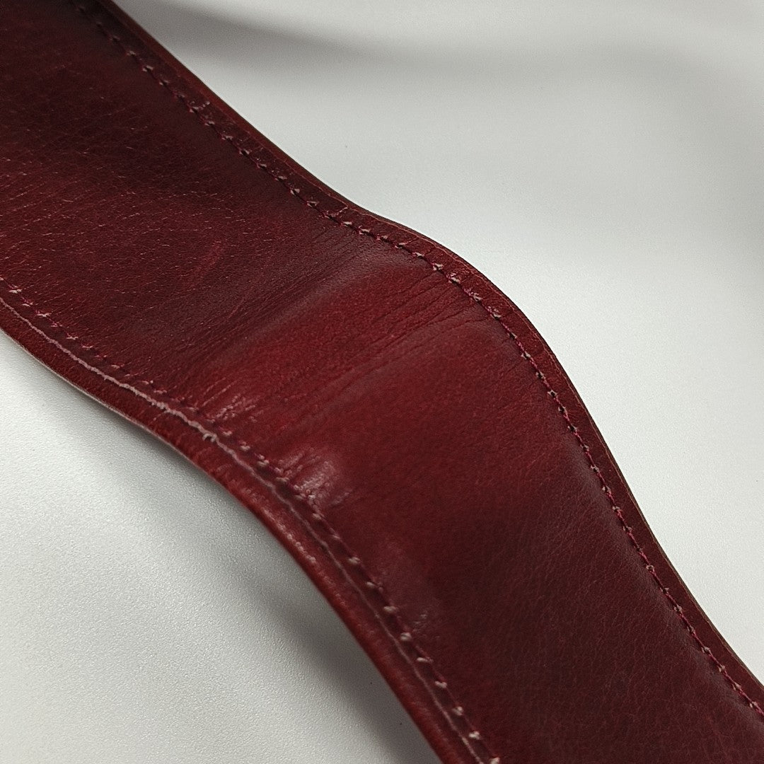 Suede Shoulder Bag Red