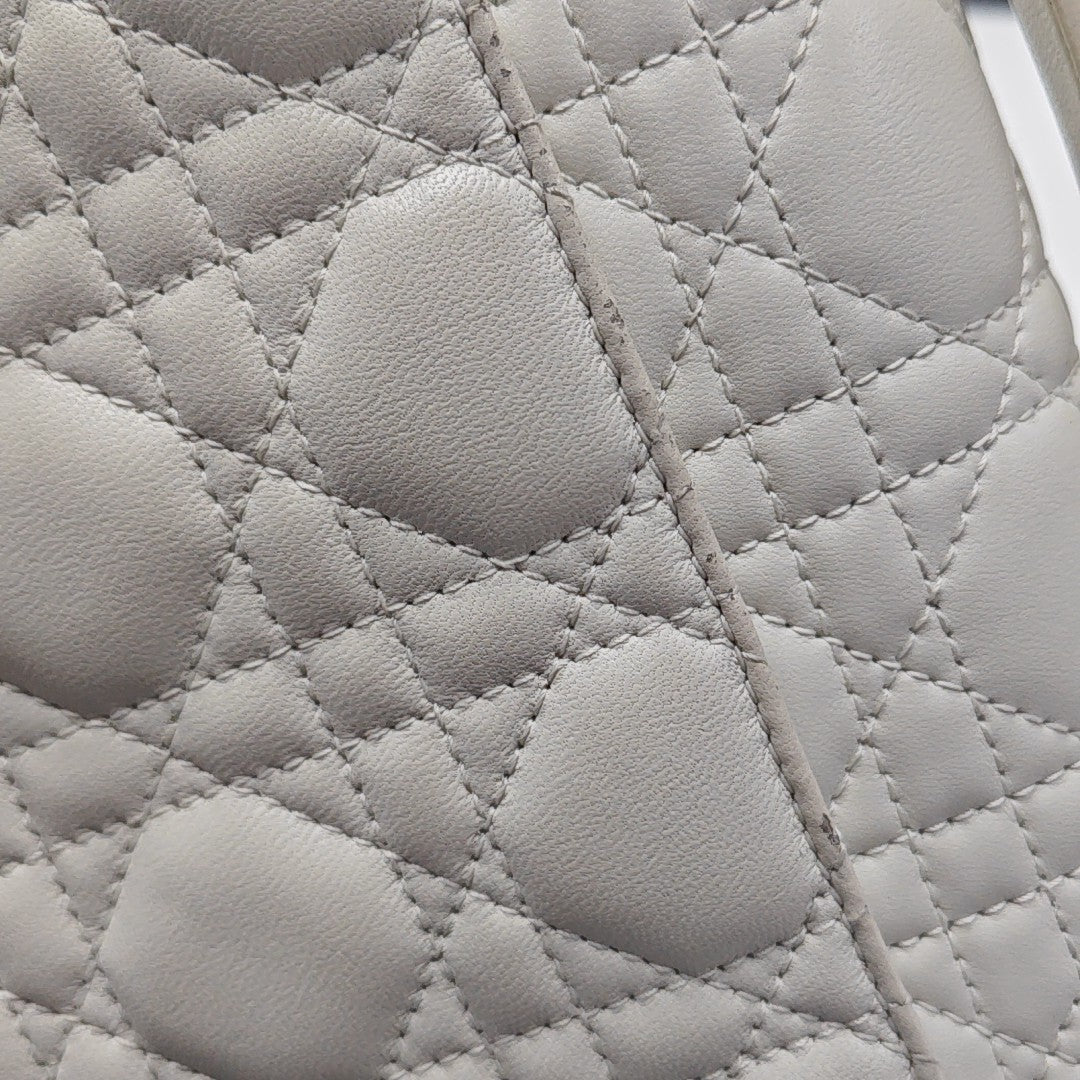 My Dior MISS DIOR Cannage Lambskin White