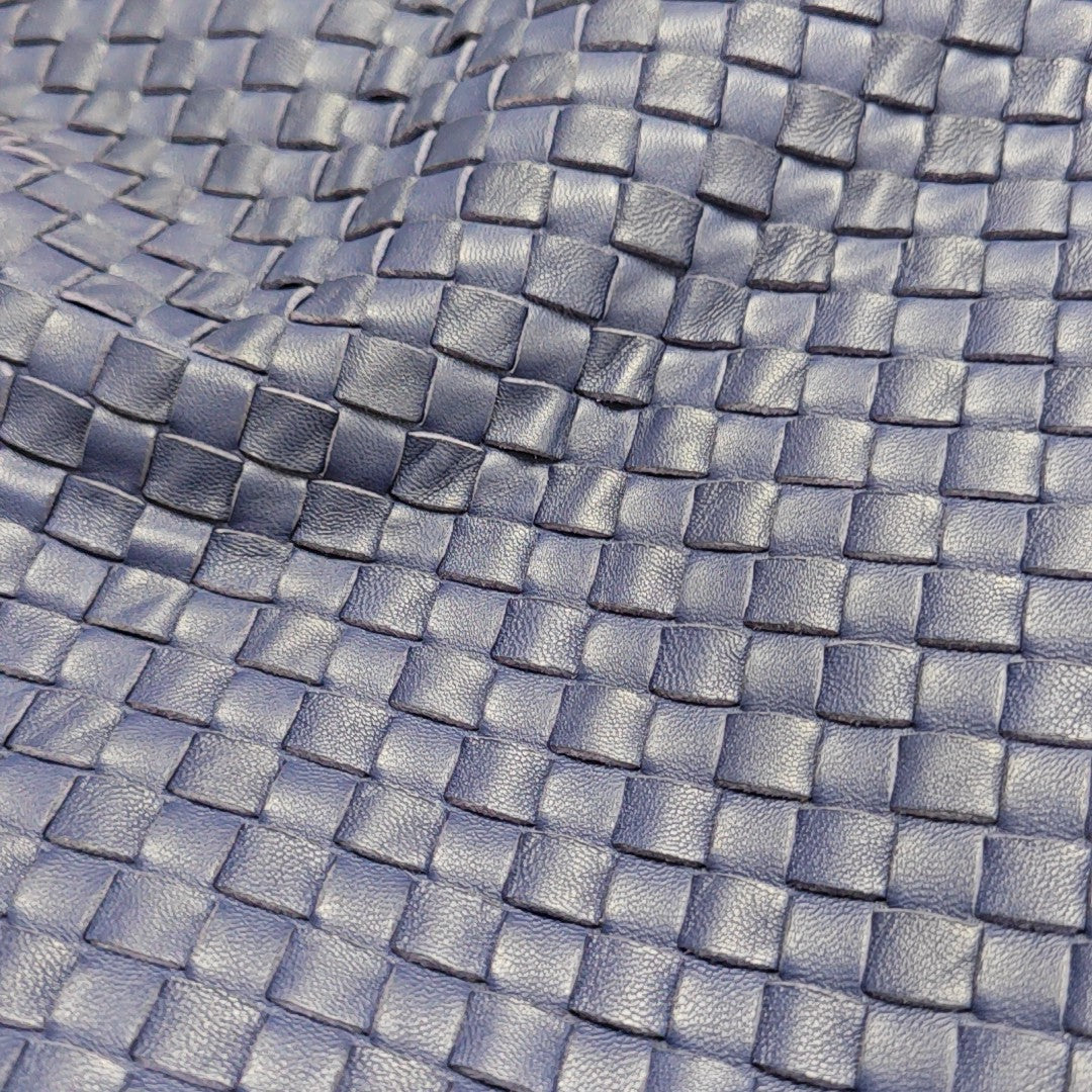 Calfskin Tote Bag Blue