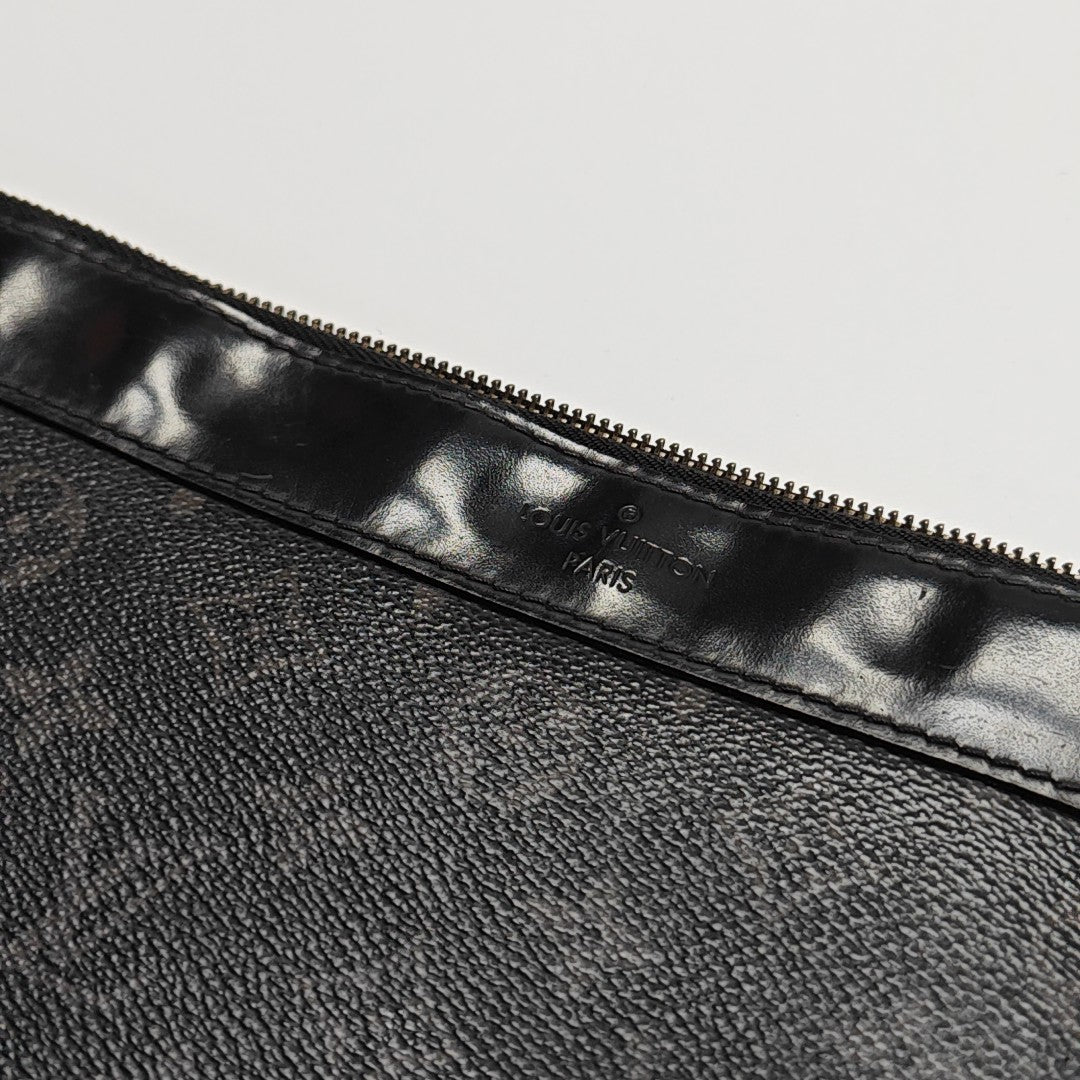 DISCOVERY Monogram Coated Canvas Black