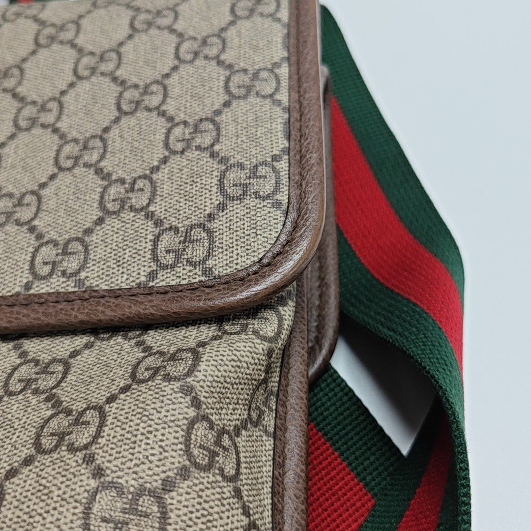 Neo Vintage Large Monogram Coated Canvas Brown