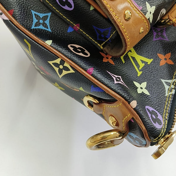 LV × TM RITA Monogram Coated Canvas Black