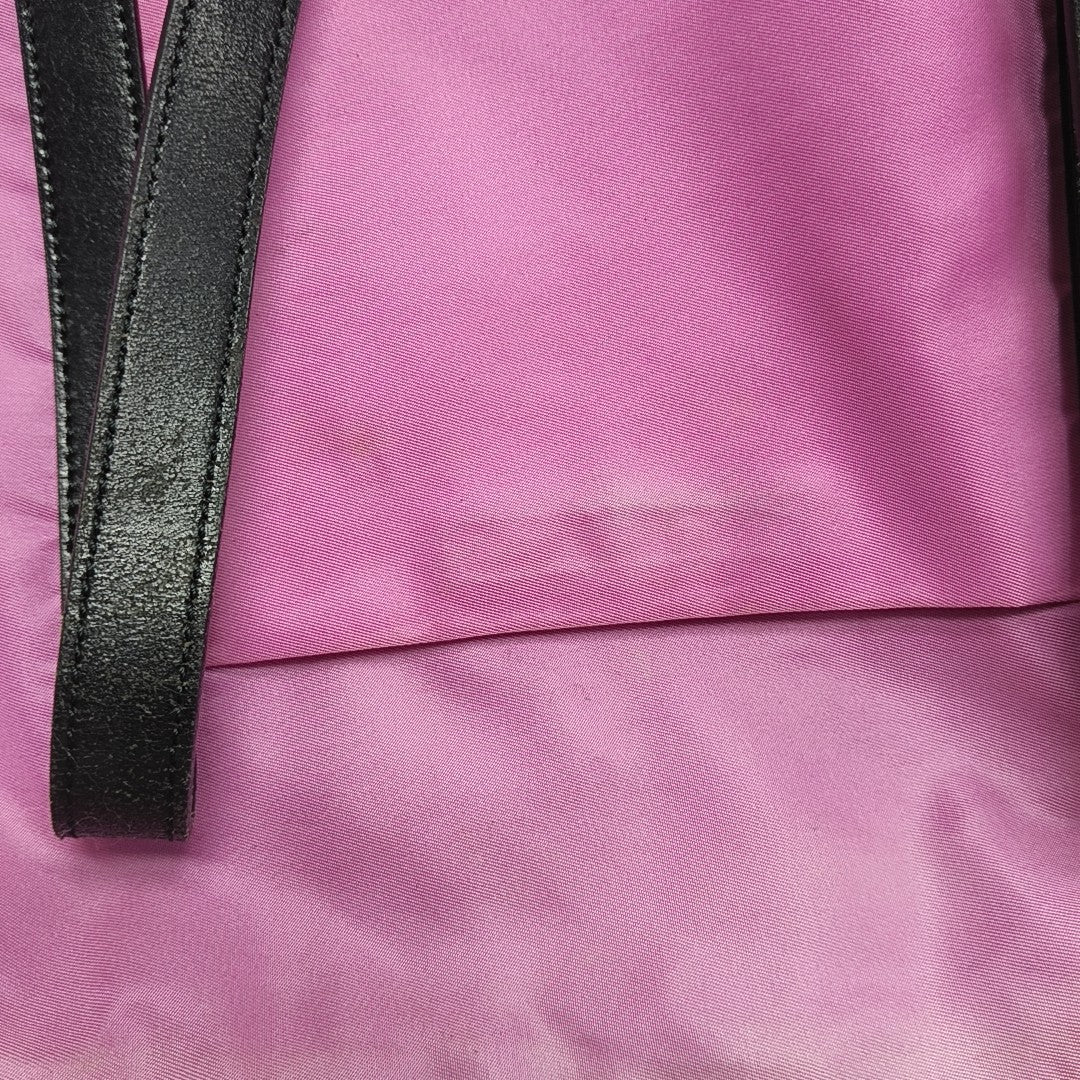 Nylon Tote Bag Pink