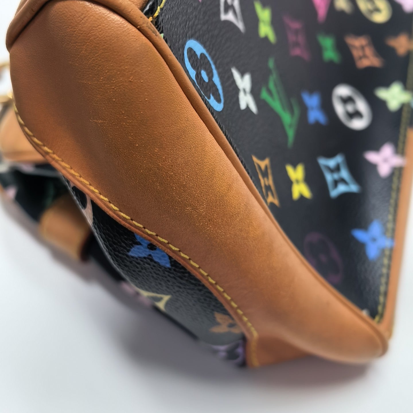 LV × TM CLAUDIA Monogram Coated Canvas Black