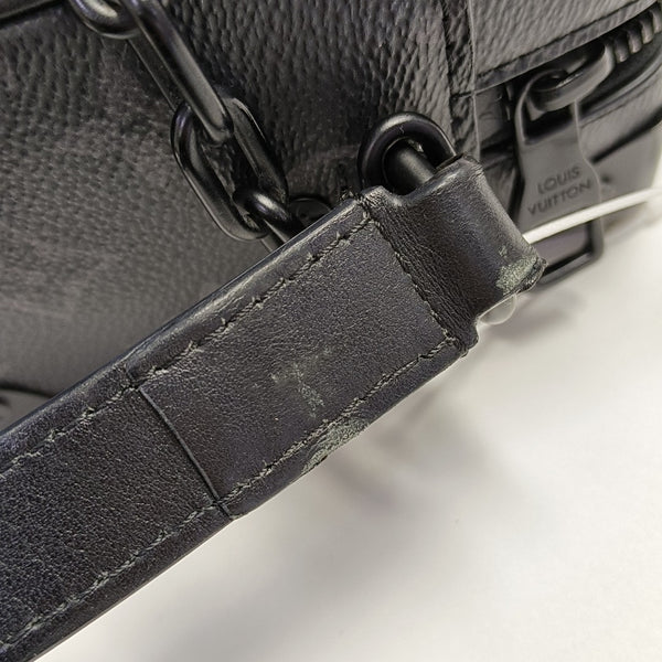 SOFT TRUNK Mini Monogram Coated Canvas Black