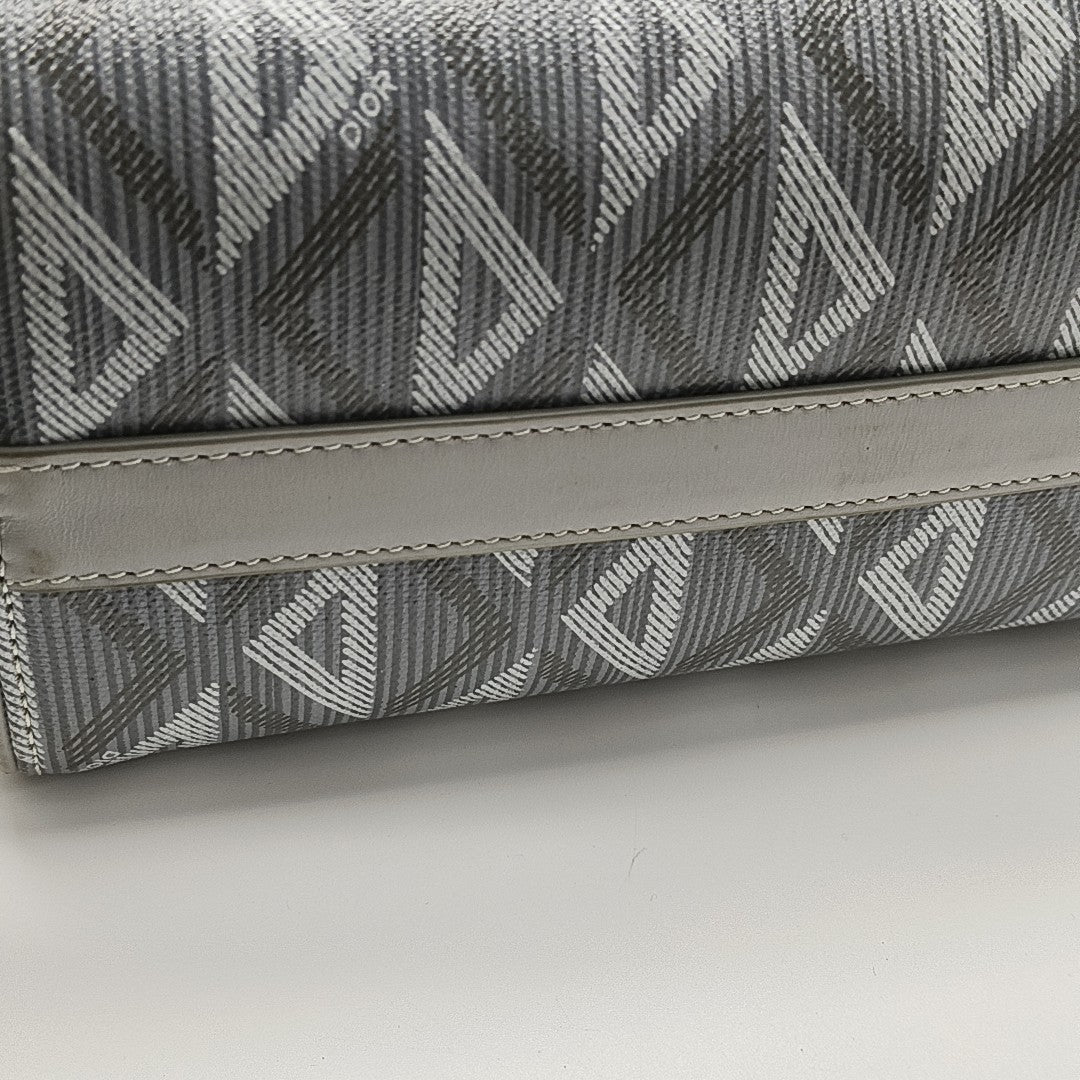 Lingot Oblique Coated Canvas Gray