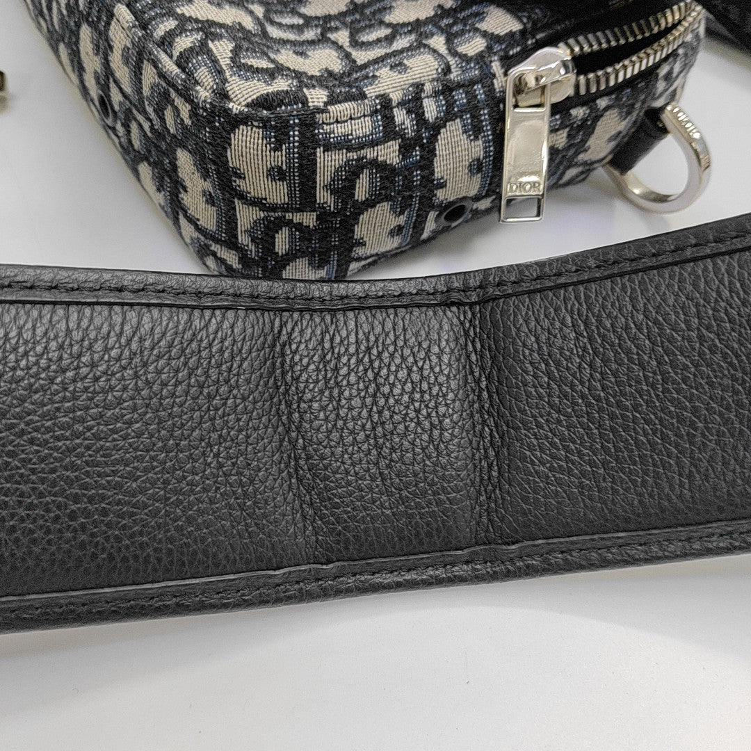 Safari Oblique Canvas Blue