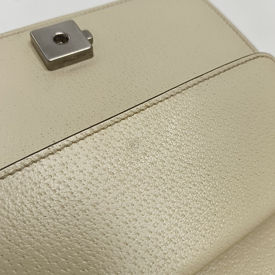 Dionysus Mini Calfskin White