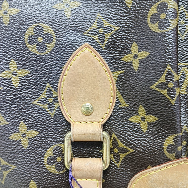 PALERMO PM Monogram Coated Canvas Brown