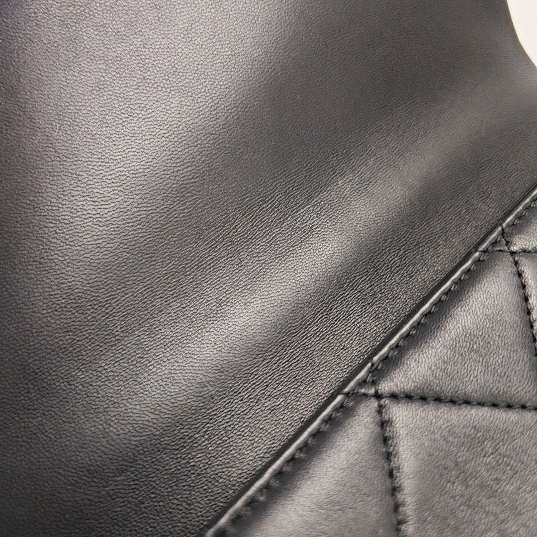 Quilted Lambskin Black